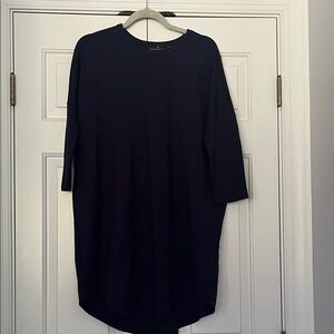 Pomander Place Navy Dress